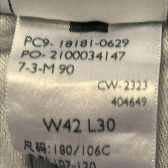 Levi's 559 Relaxed Straight Leg Jeans Dark Wash Denim Mens Size 42x30 - Picture 2 of 3